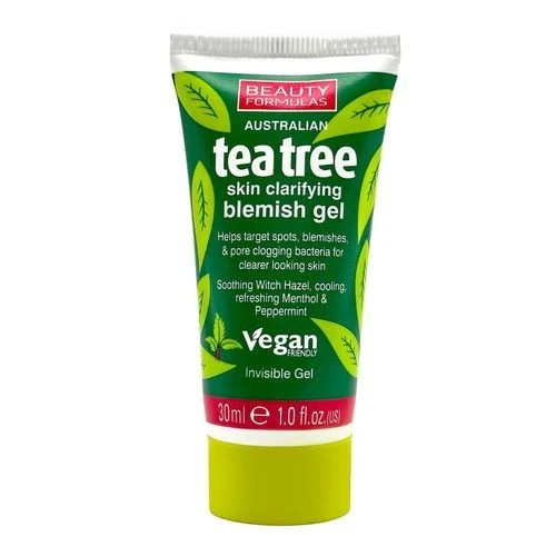 Beauty Formulas Tea Tree Skin Clarifying Blemish Gel - 30ml