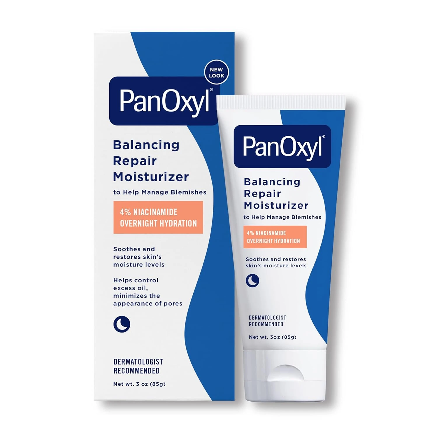 PanOxyl Balancing Repair Moisturizer (4% Niacinamide Overnight Hydration)