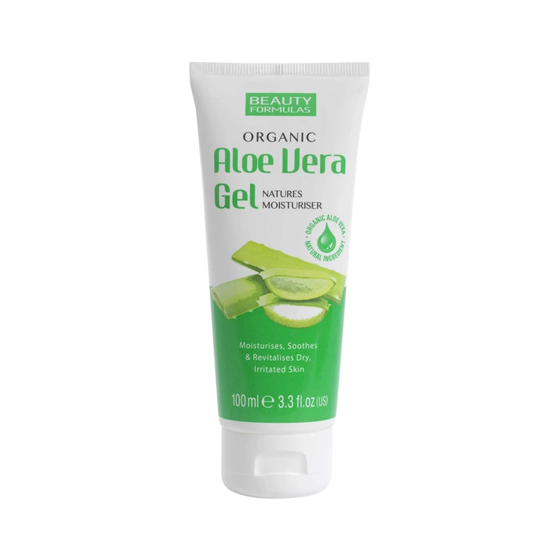 Beauty Formulas Organic Aloe Vera Moisturizing Gel - 100ml