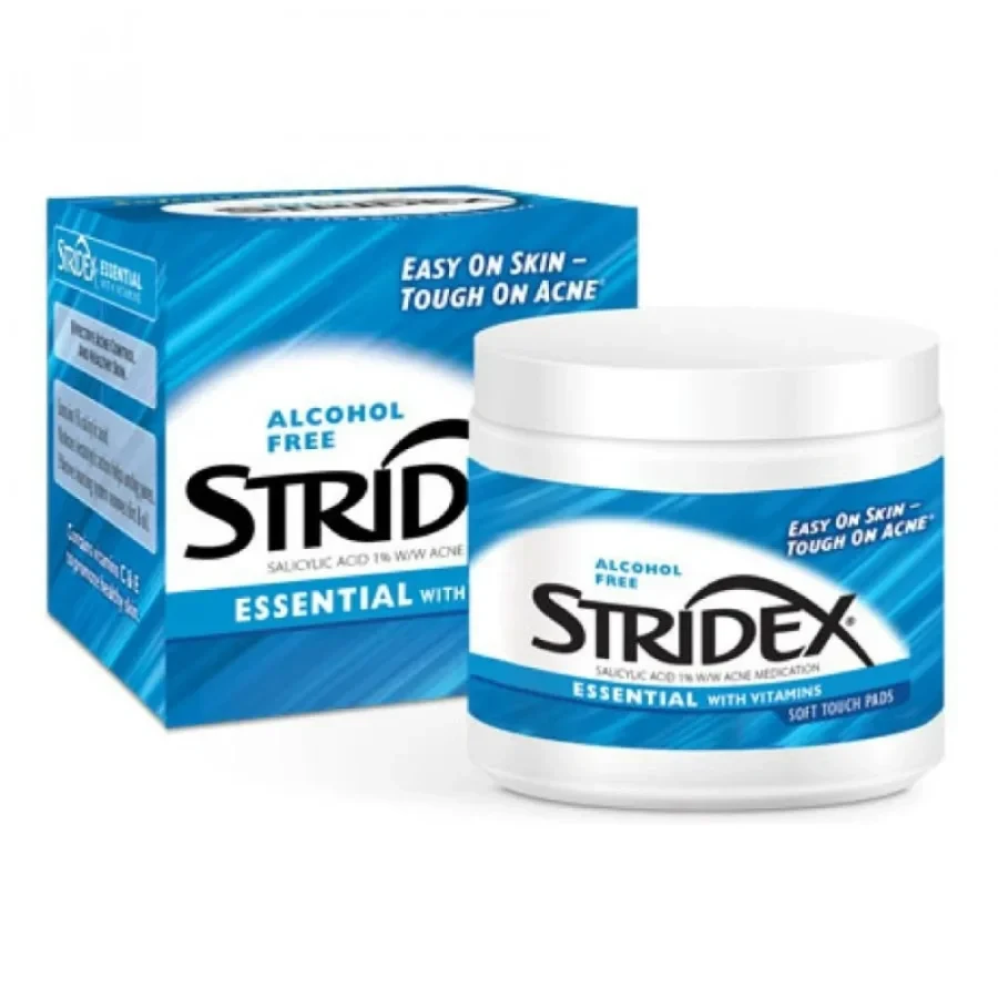 (Stridex Single-Step Acne Control Pads, Alcohol-Free - (55pc