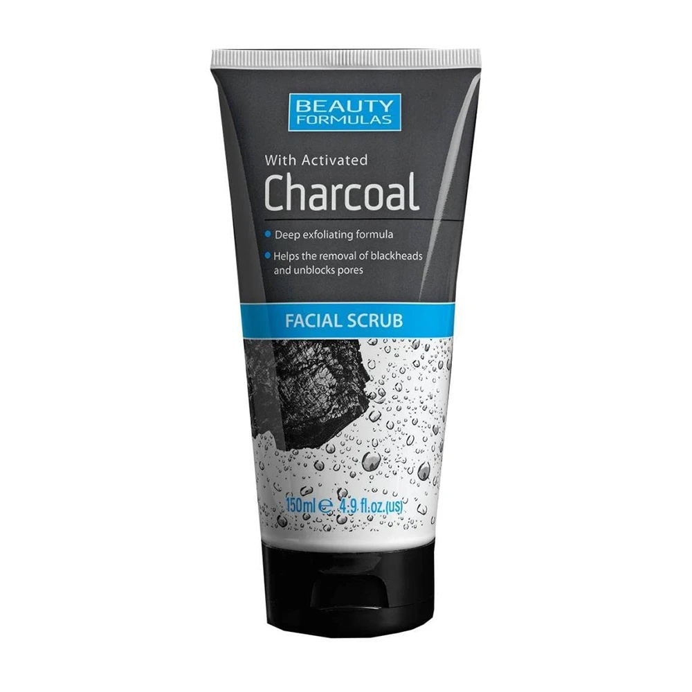 Beauty Formulas Charcoal Facial Scrub - 150ml