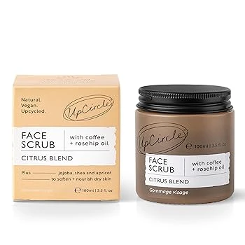 UpCircle Natural Vegan Upcycled coffee Face Scrub