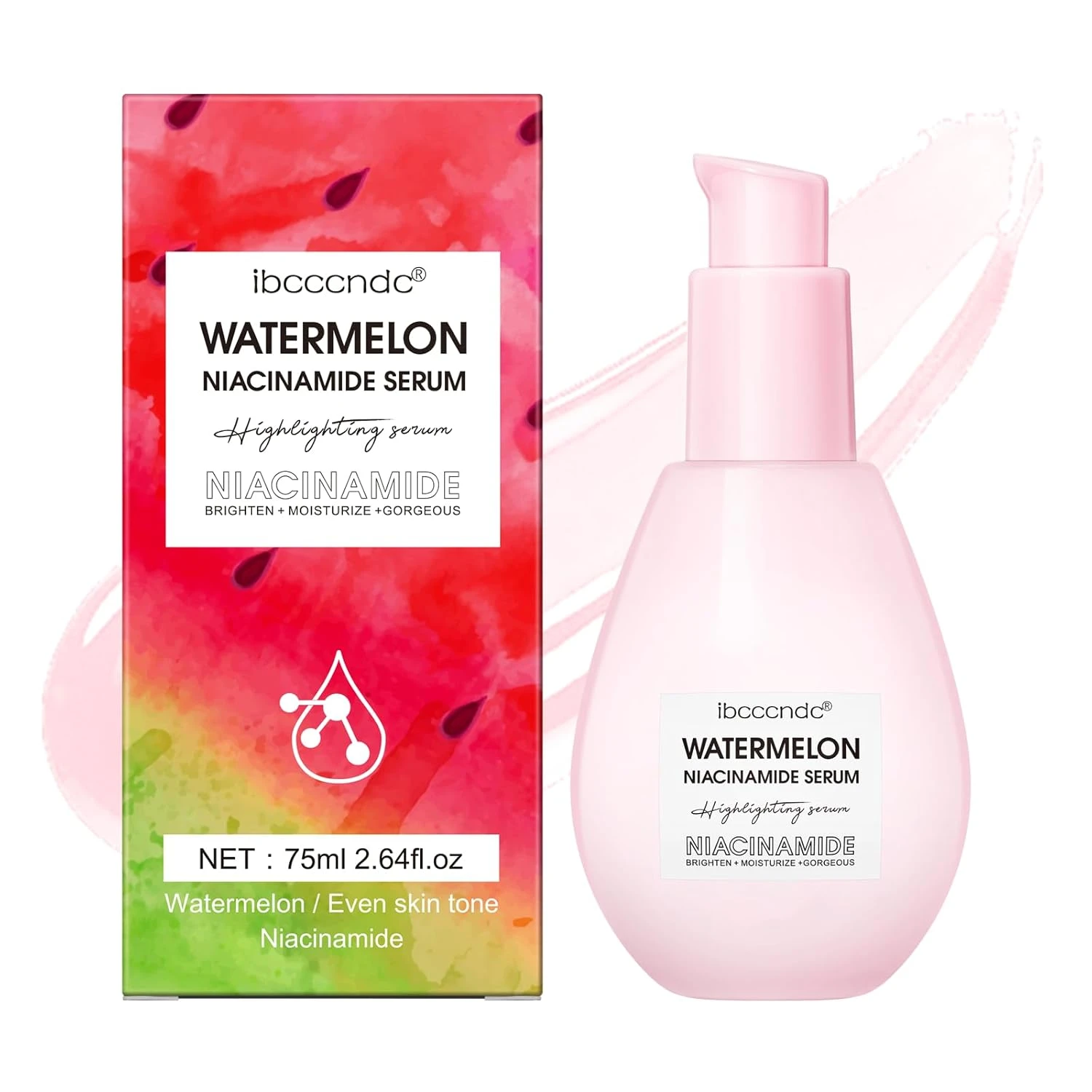 IBCCCNDC Watermelon Niacinamide Serum – Highlighting Serum