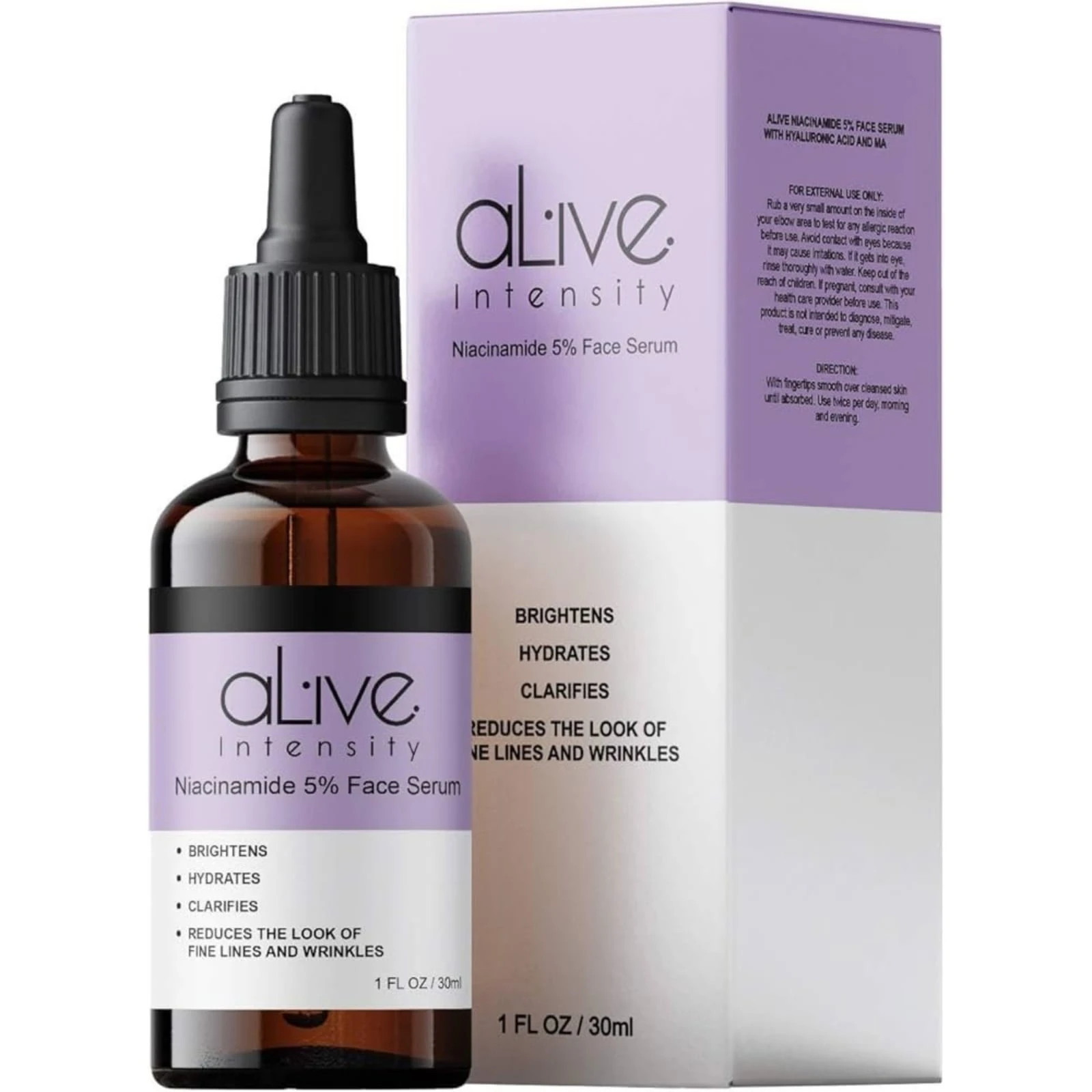 Alive Intensity Niacinamide Face Serum - 30ml