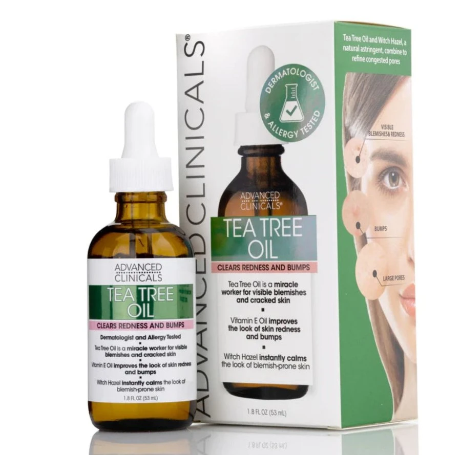 Advanced Clinicals Tea Tree Facial Oil Serum - 53ml