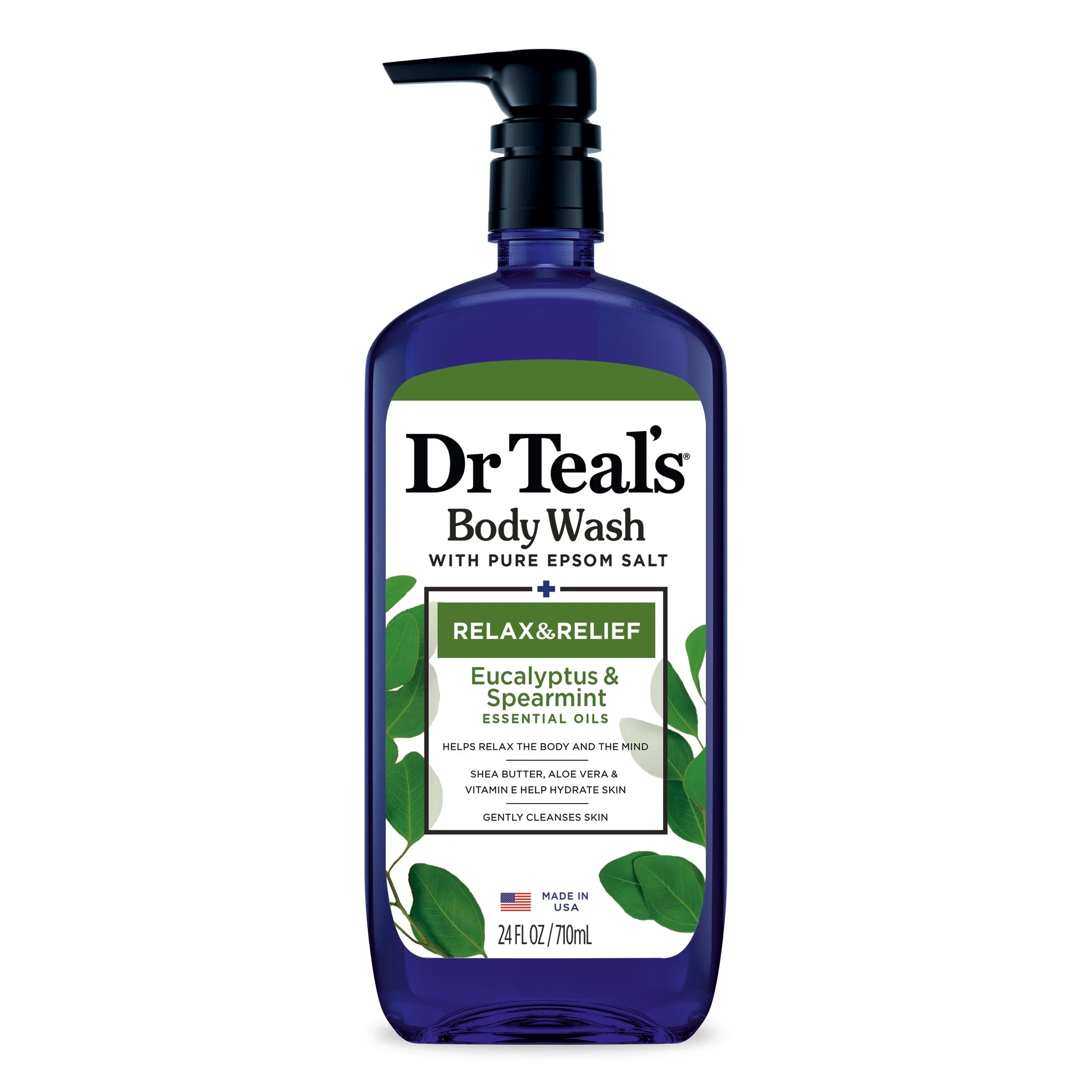 Dr. Teal’s Body Wash Relax & Relief with Eucalyptus & Spearmint - 710ml