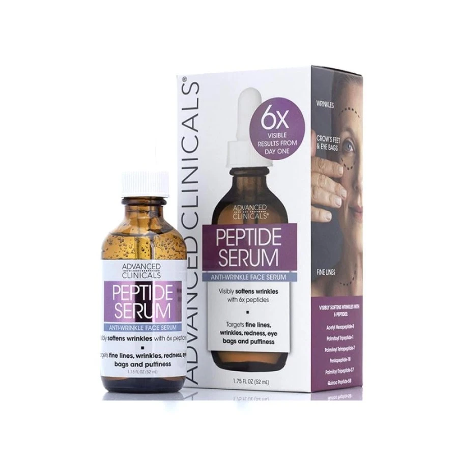 Advanced Clinicals Peptide Serum Anti-Wrinkle Face Serum - 52ml