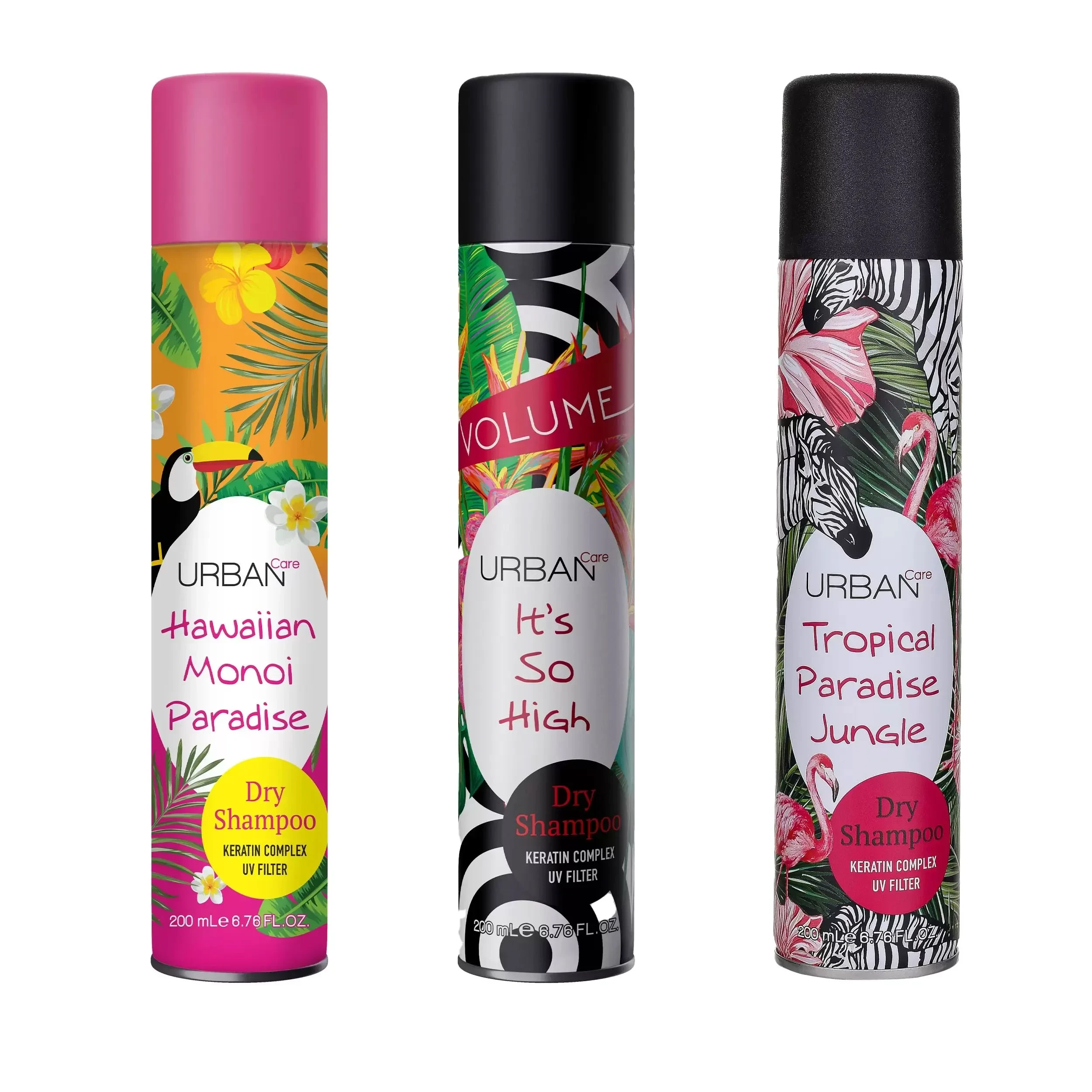 Urban Care Dry Shampoo with Different Scents