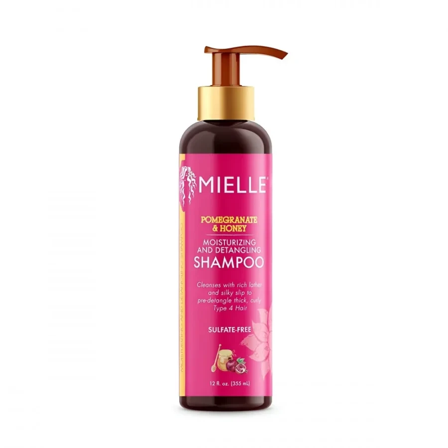 Mielle Moisturizing and Detangling Shampoo, Pomegranate & Honey - 355ml