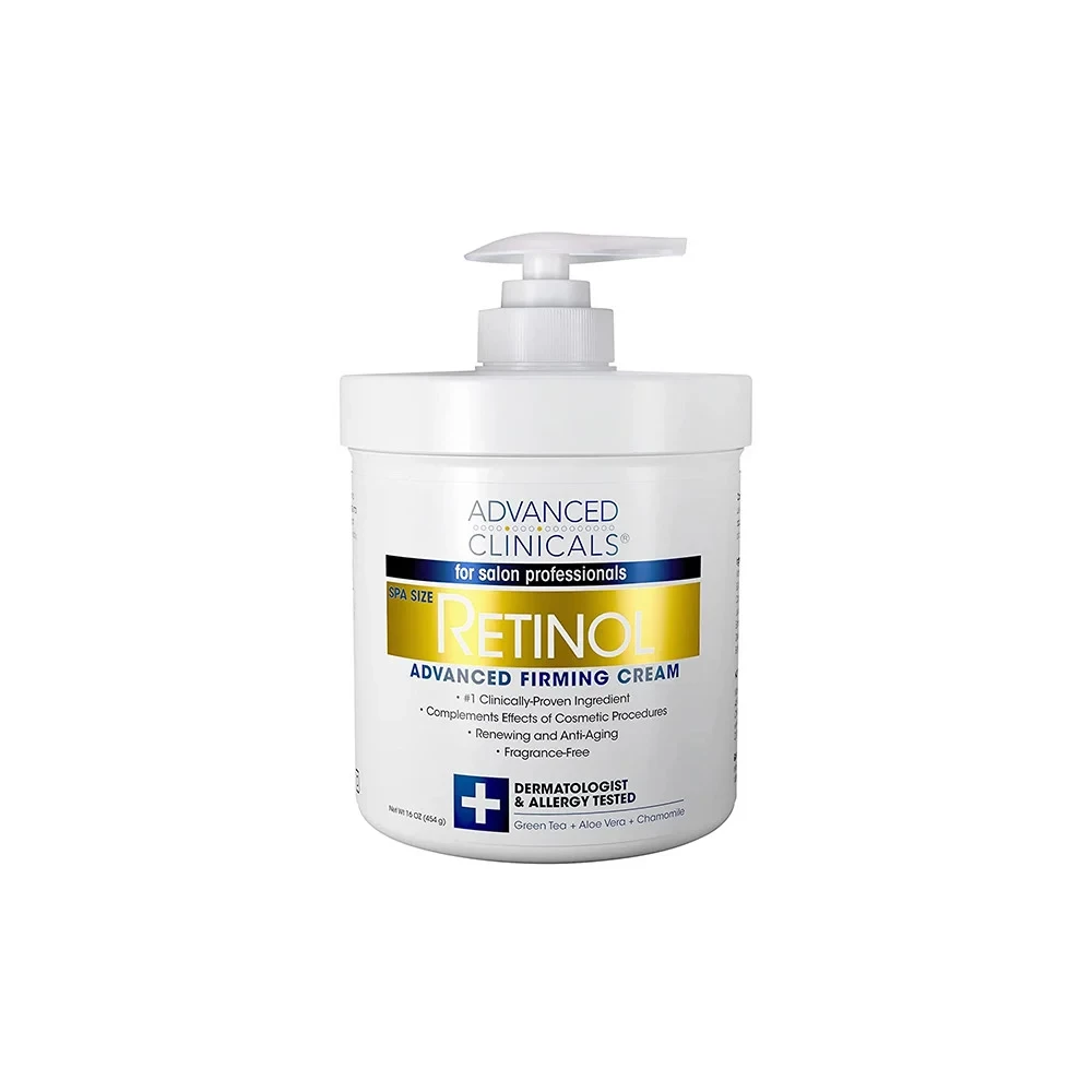 Advanced Clinicals Retinol Advanced Firming Cream - 454g