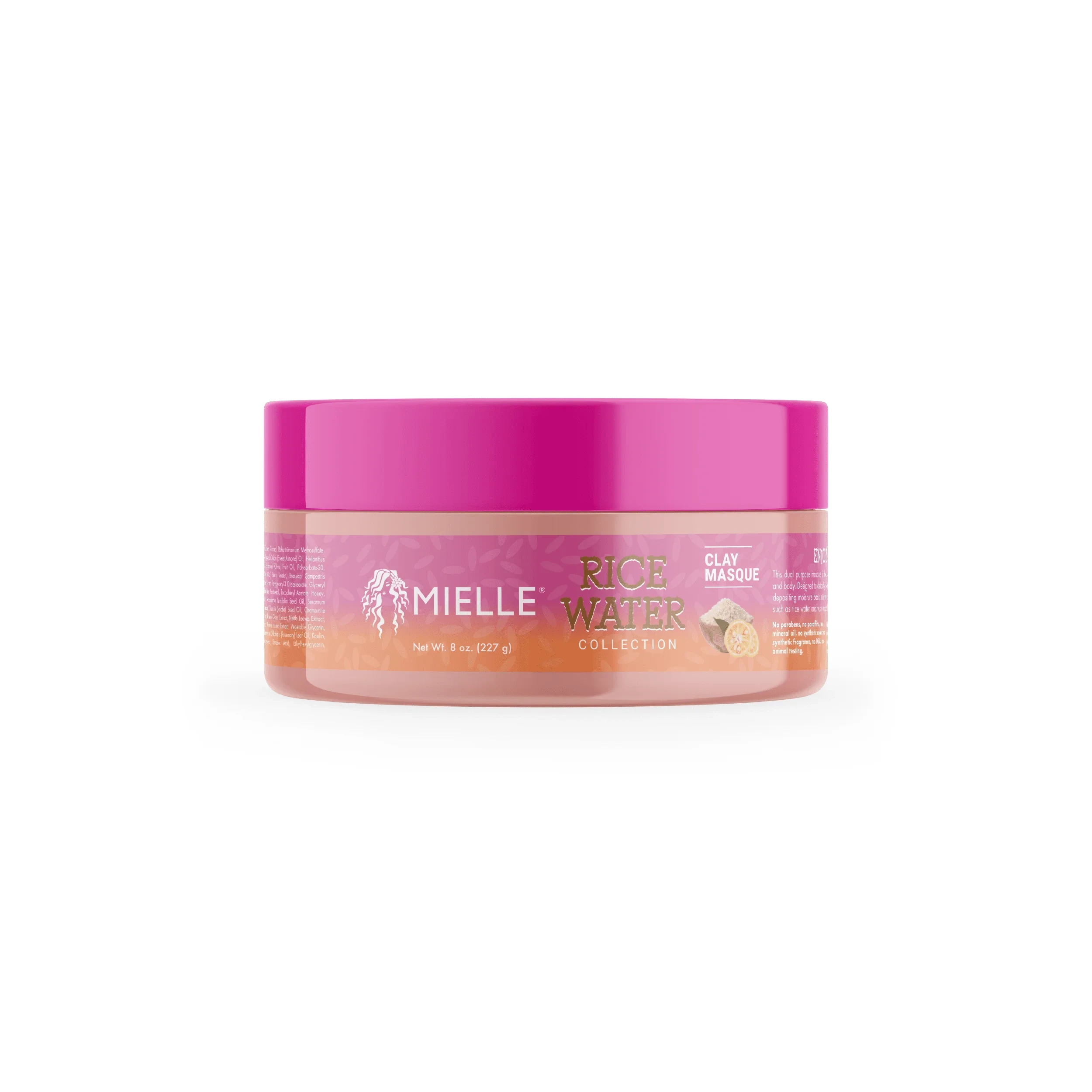 Mielle Rice Water clay masque Moisturizing Hair Mask - 277g