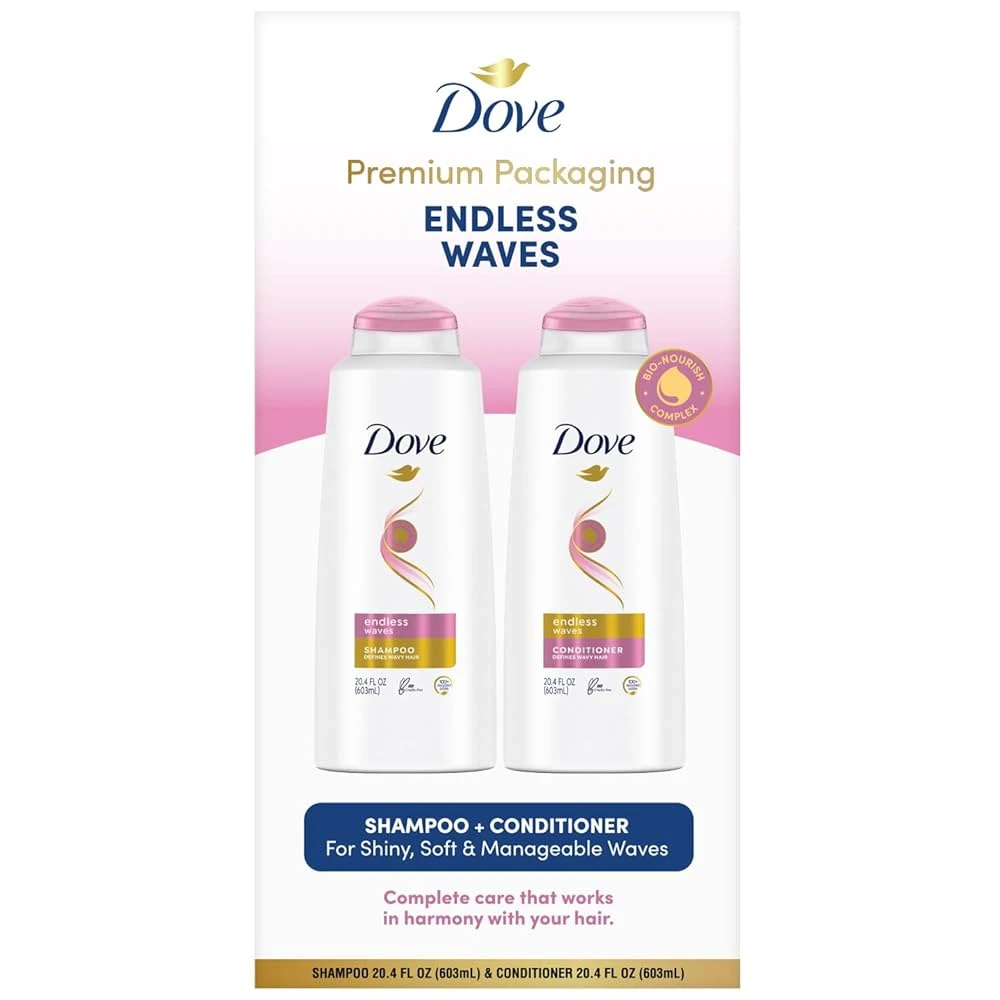 Dove Endless Waves Shampoo & Conditioner Set