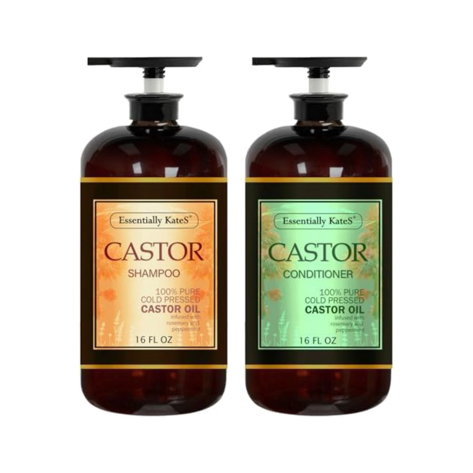 Essentially Kate's Castor Shampoo & Conditioner Set