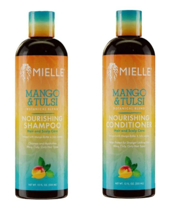 Mielle Mango & Tulsi Nourishing Shampoo & Conditioner - 355ml