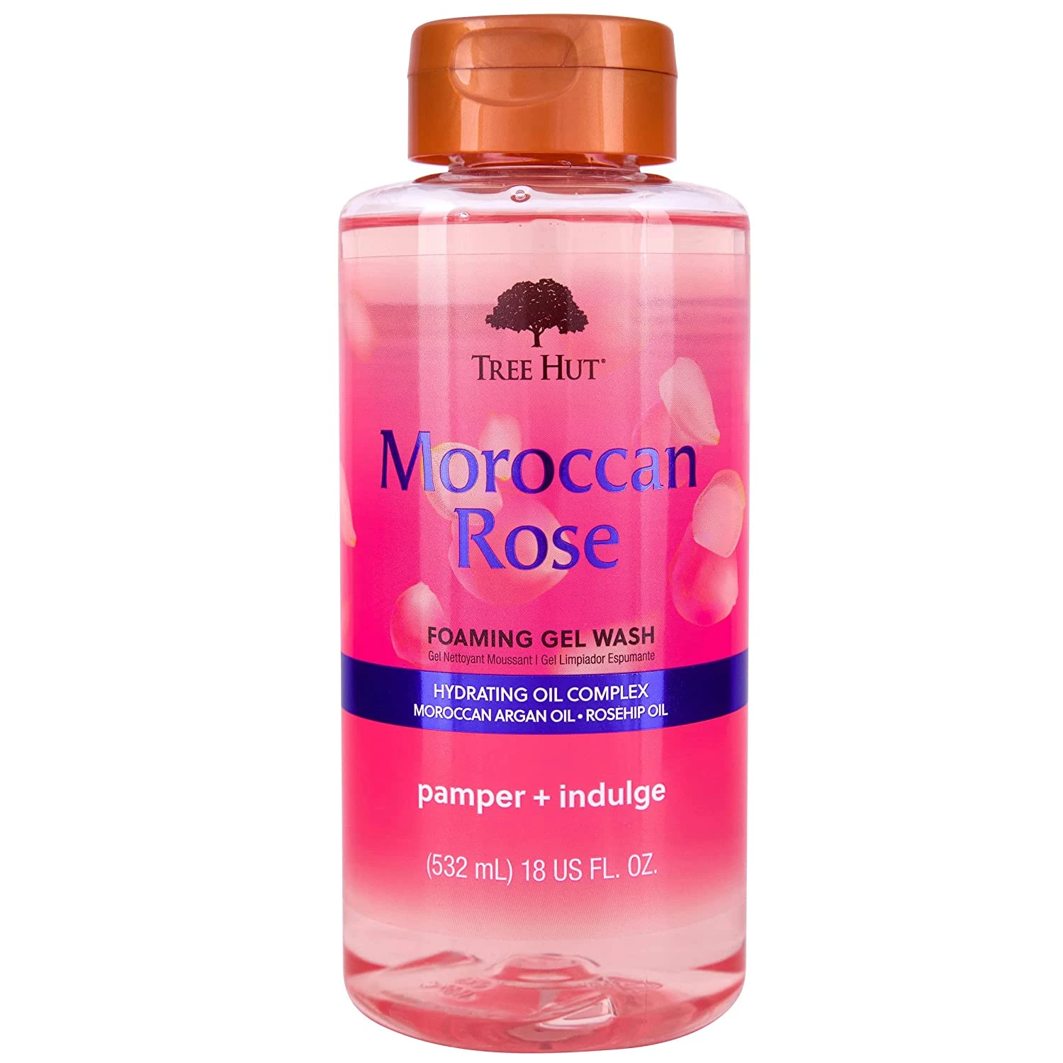 Tree Hut Moroccan Rose Foaming Gel Wash - 532ml