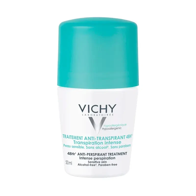 Vichy Laboratoires 48H Anti-Perspirant Roll-On Deodorant for Intense Perspiratio