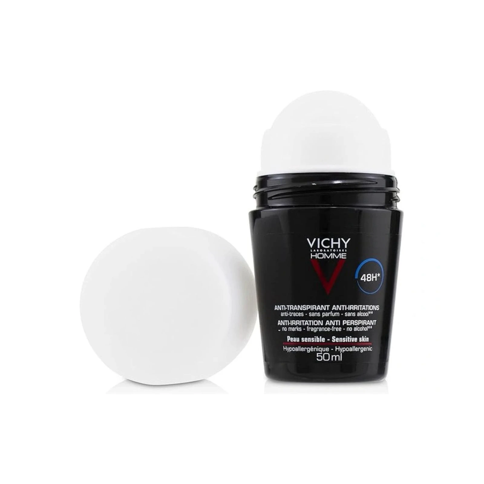 Vichy Homme Anti-Irritation Anti-Perspirant Roll-On - 50ml