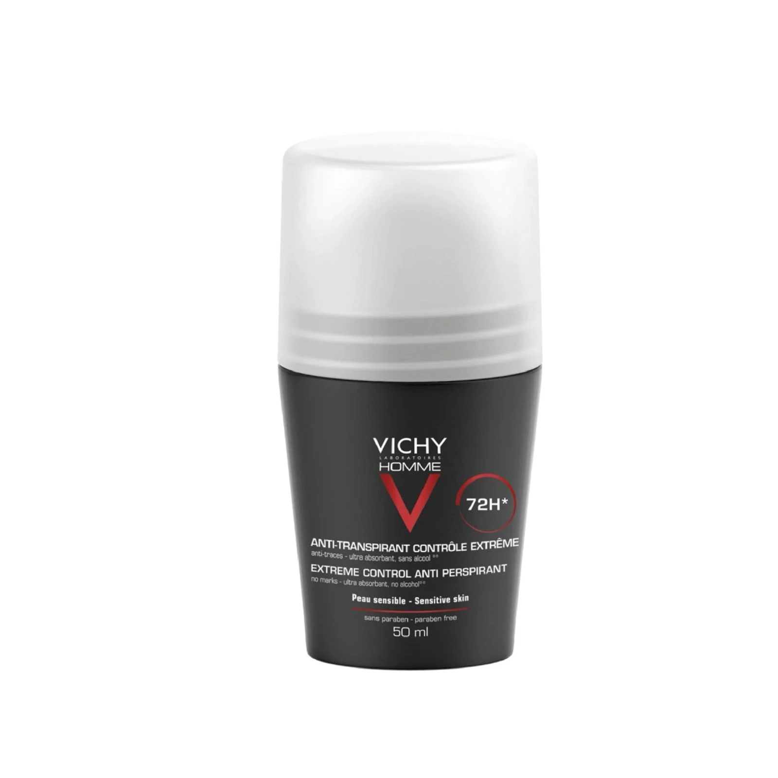 Vichy Homme 72H Extreme Control Anti-Perspirant Roll-On - 50ml