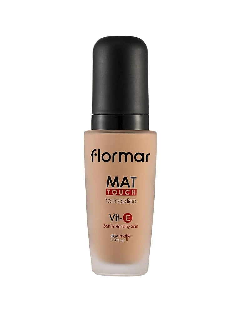 Flormar Mat Touch Foundation (Perfect Coverage, Vitamin E)