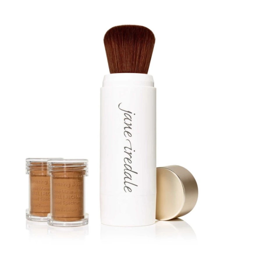 Jane Iredale Amazing Base Loose Mineral Powder Refillable Brush SPF 20/15