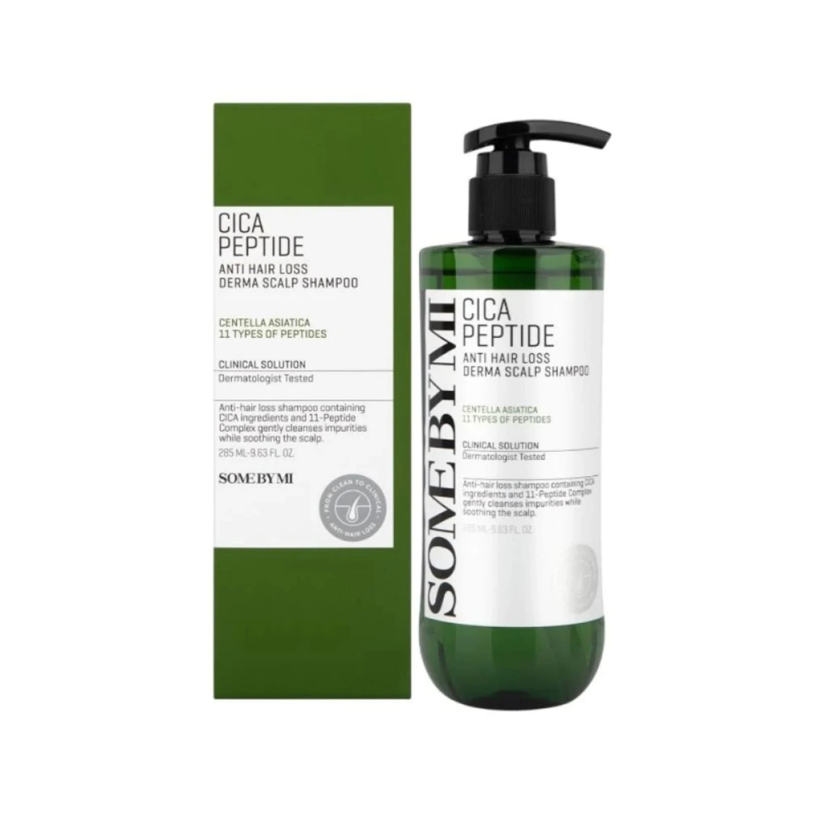 SOME BY MI Cica Peptide Anti Hair Loss Derma Scalp Shampoo-285ml