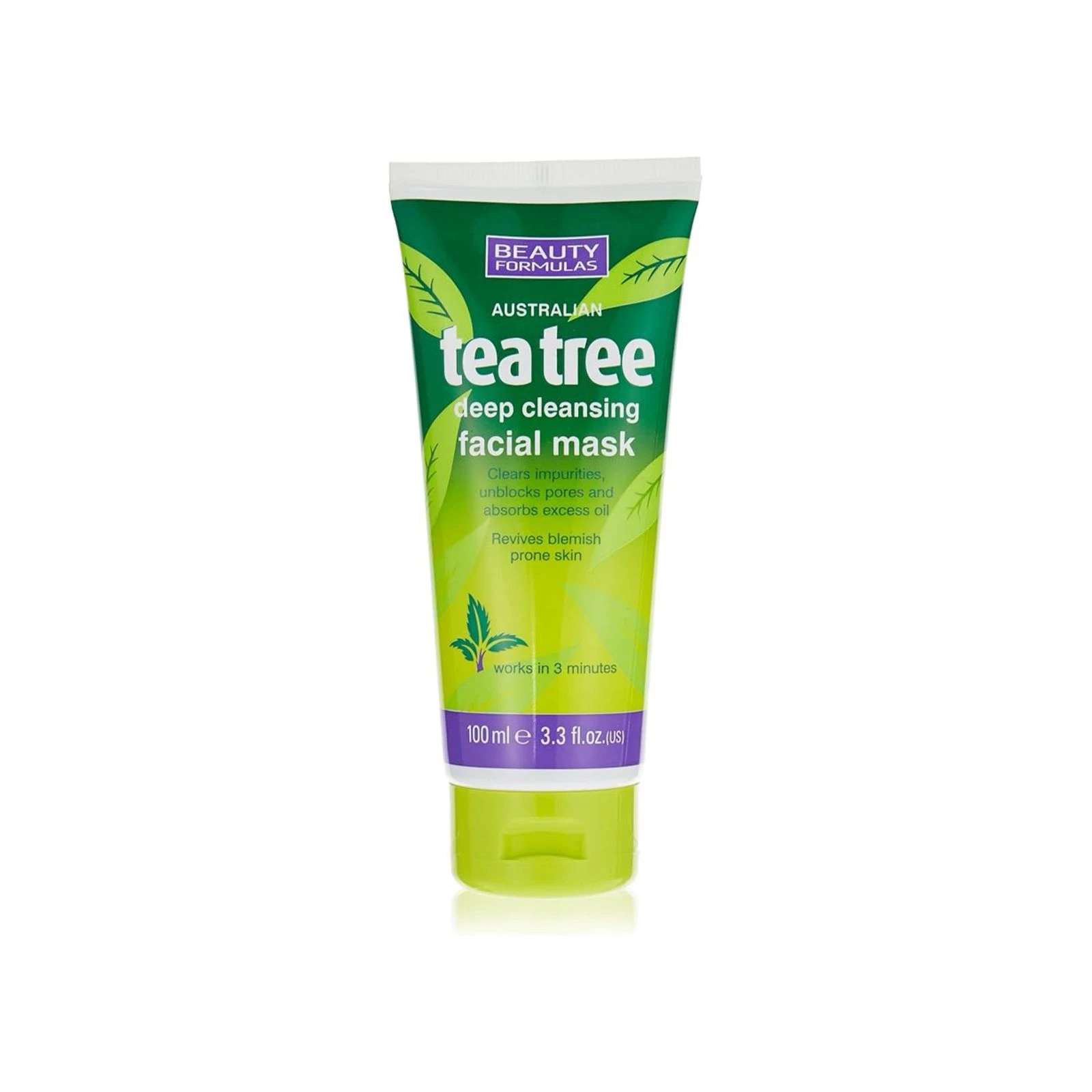 Beauty Formulas Australian Tea Tree Deep Cleansing Facial Mask