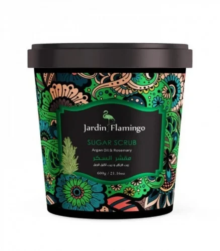 Jardin Flamingo Sugar Scrub Argan Oil & Rosemary