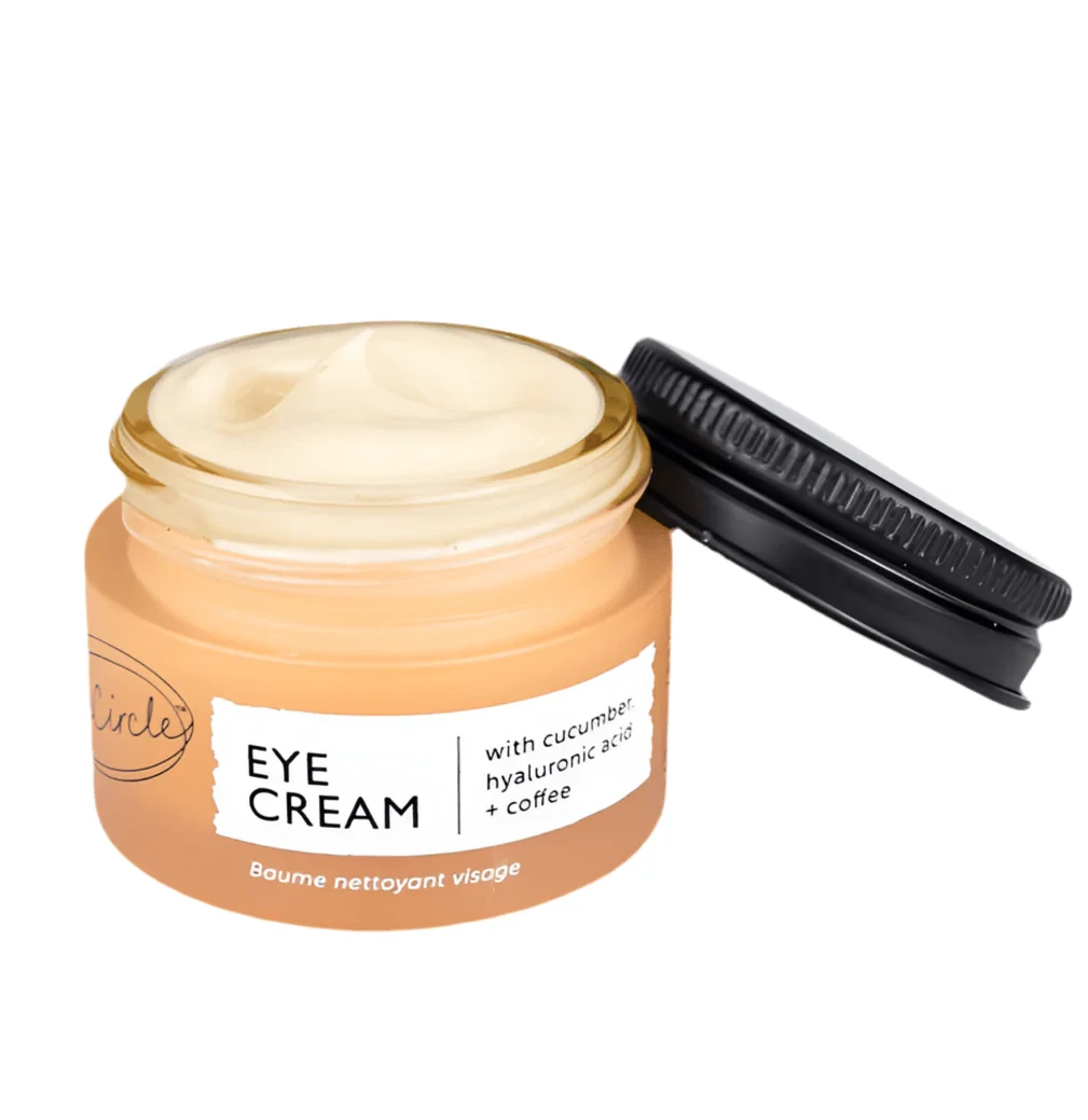 UpCircle Eye Cream with Cucumber, Hyaluronic Acid & Coffee-15ml