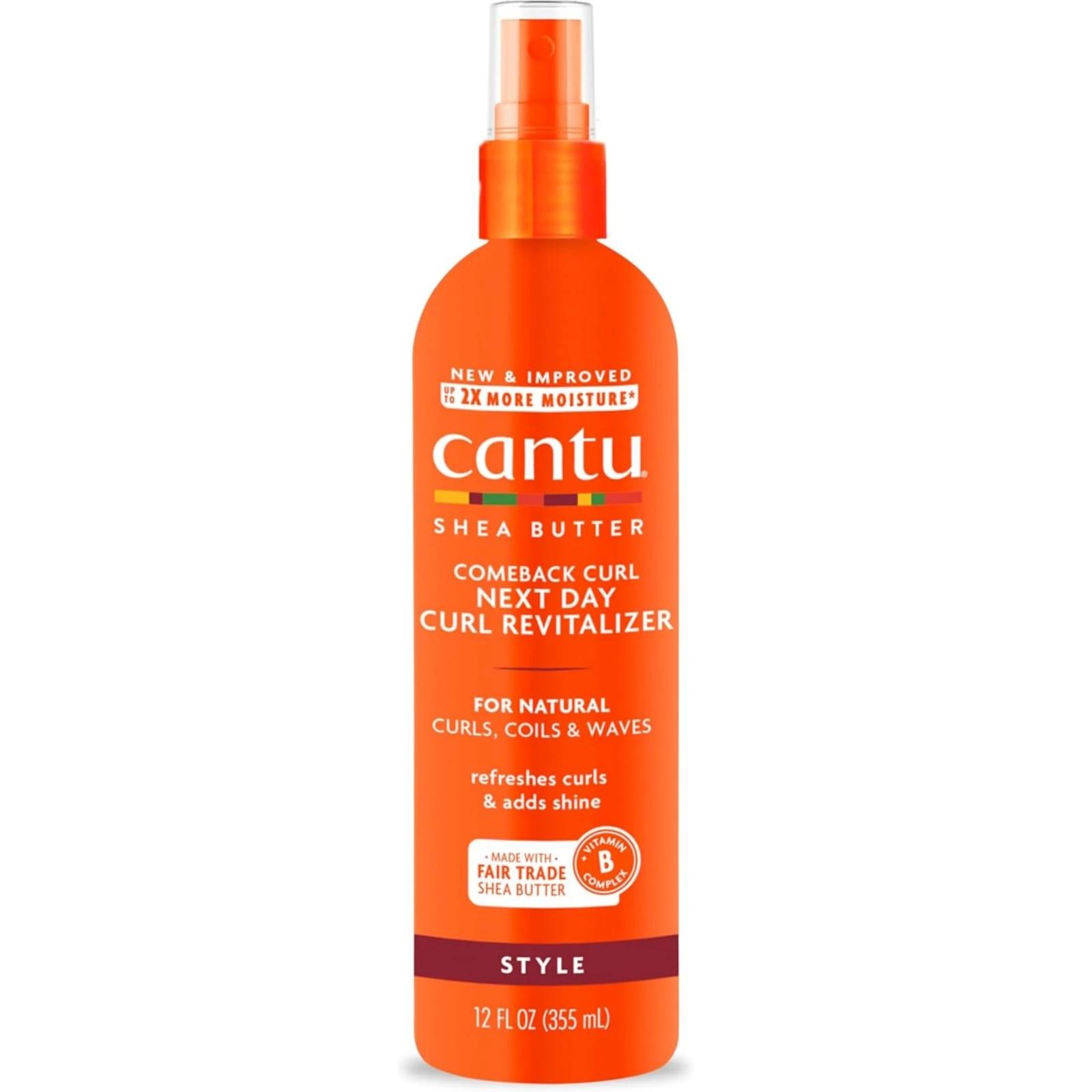 Cantu Shea Butter Comeback Curl Next Day Curl Revitalizer-355ml