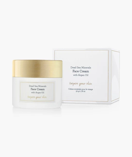 Dead Sea Minerals Face Cream with Argan Oil by laline