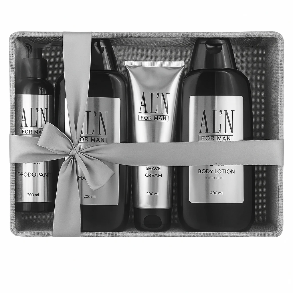 ALIN For Man Gift Set -Silver