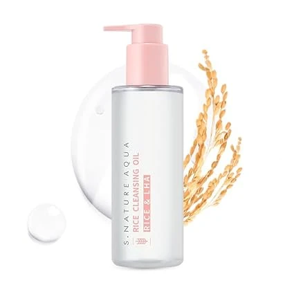 S.Nature Aqua Rice Cleansing Oil with LHA