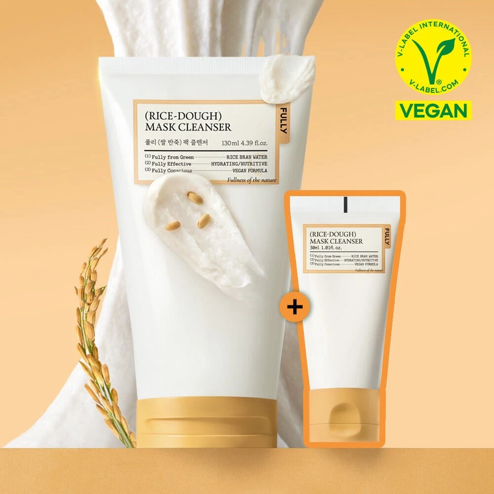 FULLY (Rice-Dough) Mask Cleanser set