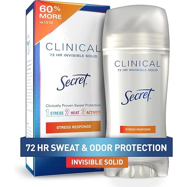 Secret Clinical Strength Antiperspirant Deodorant – Stress Response