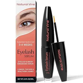 Natural Vine Eyelash Serum – Eyelash & Brow Enhancing Serum