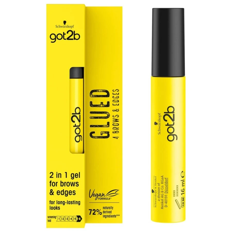 got2b Glued 2-in-1 Gel for Brows & Edges 16ml