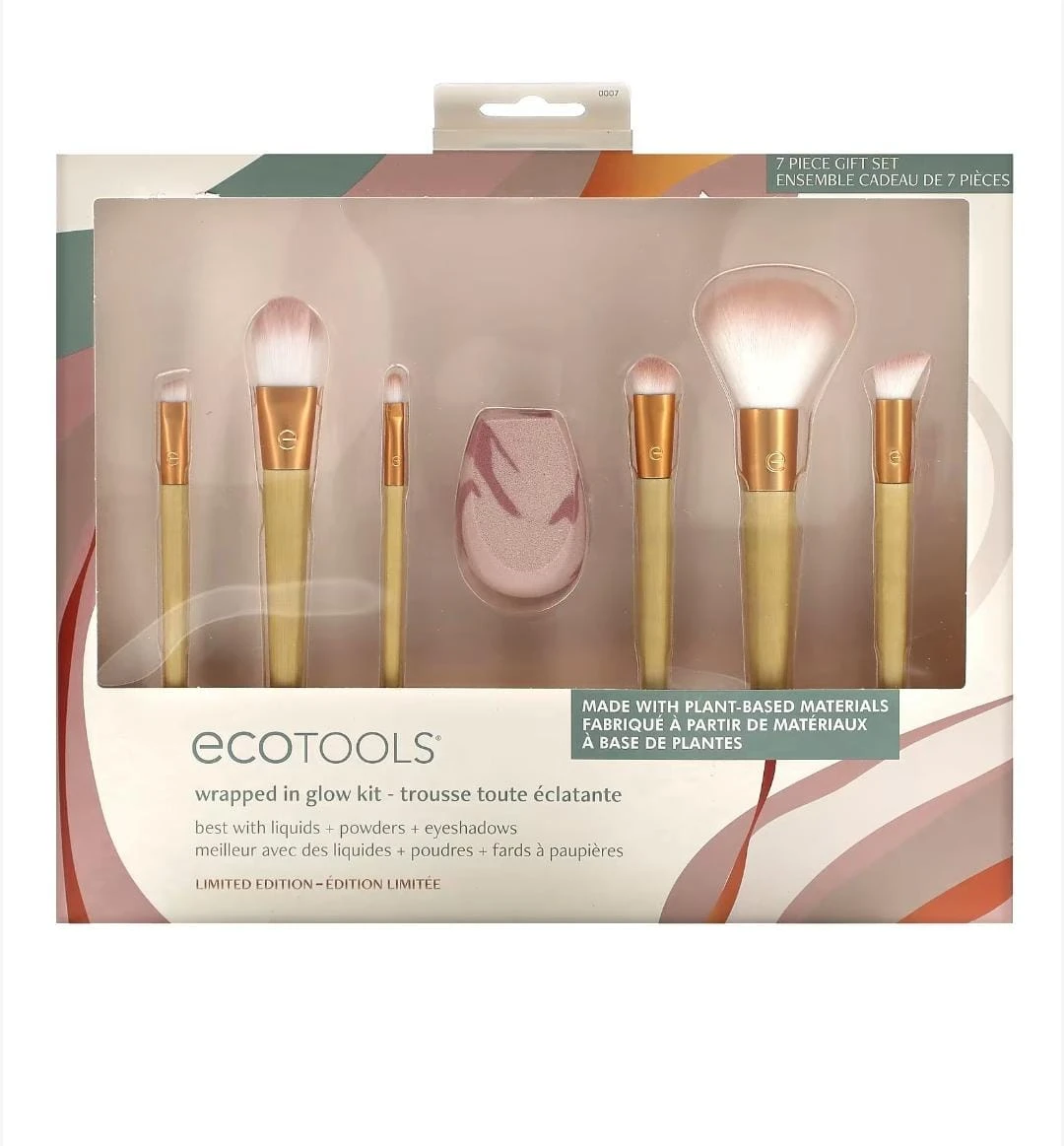 EcoTools Wrapped in Glow Kit – 7 Piece Gift Set