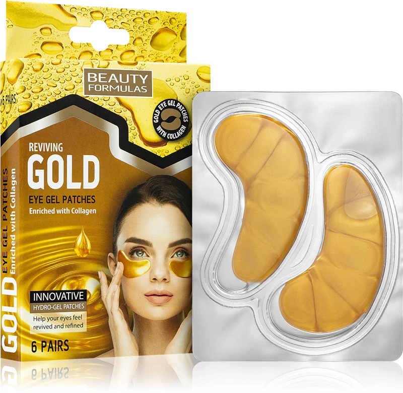 Beauty Formulas Reviving Gold Eye Gel Patches with Collagen