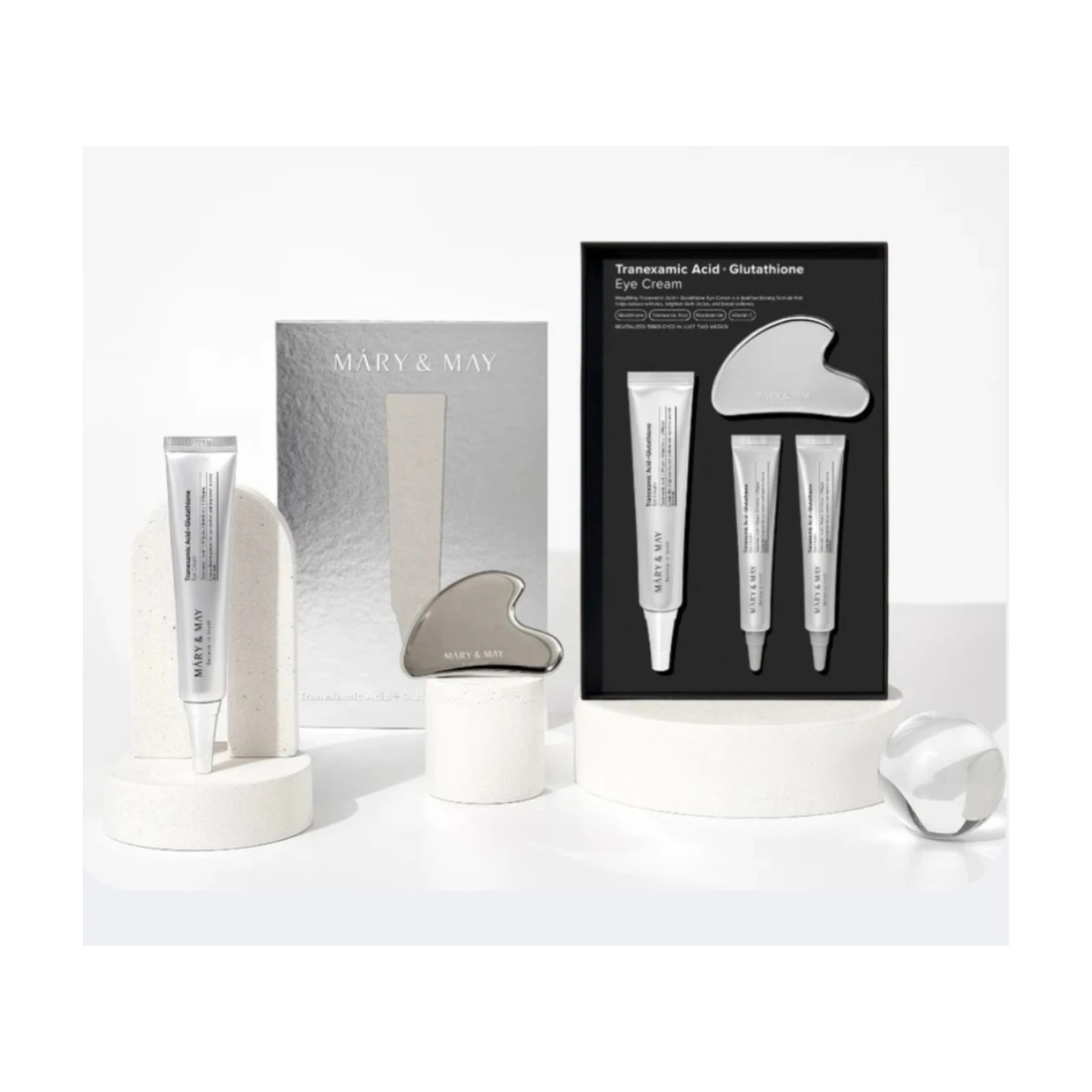 Mary & May Tranexamic Acid + Glutathione Eye Cream Special Set