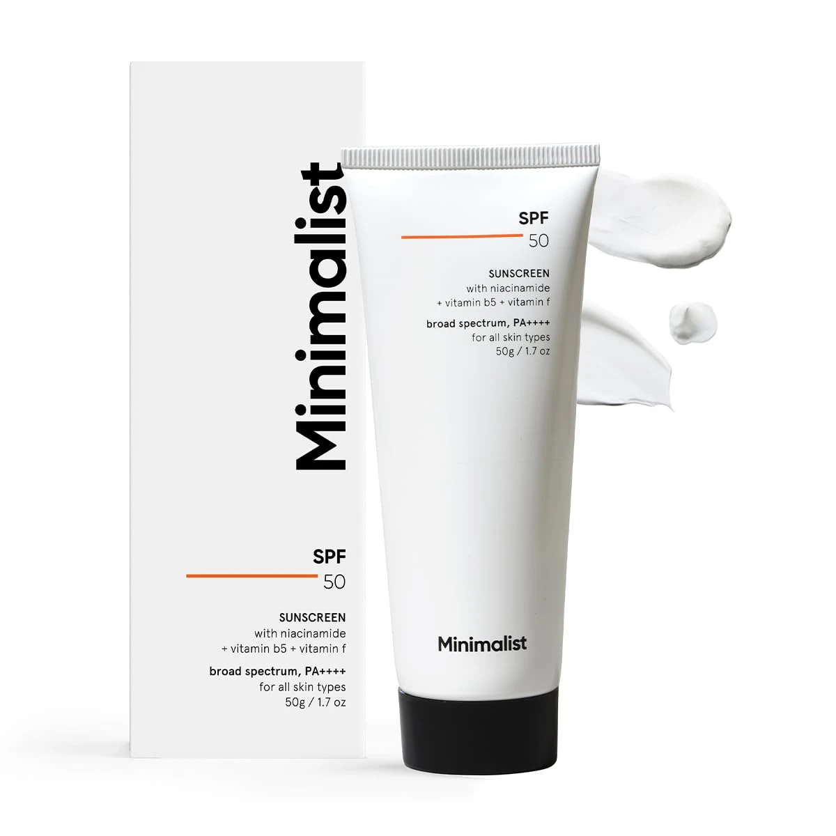Minimalist Face Sunscreen SPF 50