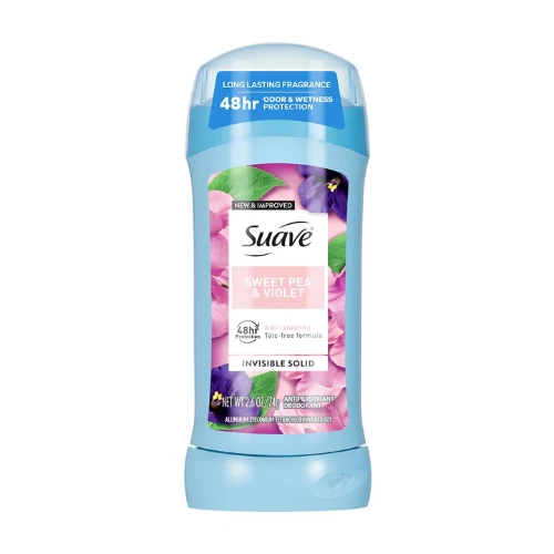 Suave Sweet Pea & Violet Antiperspirant Deodorant – 74 g
