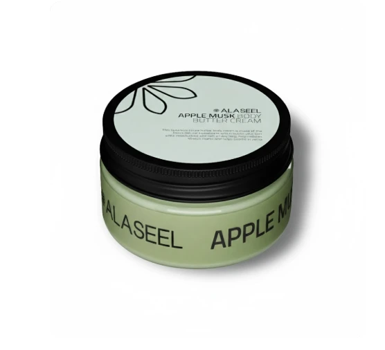 ALASEEL Apple Musk Body Butter Cream - 100ml