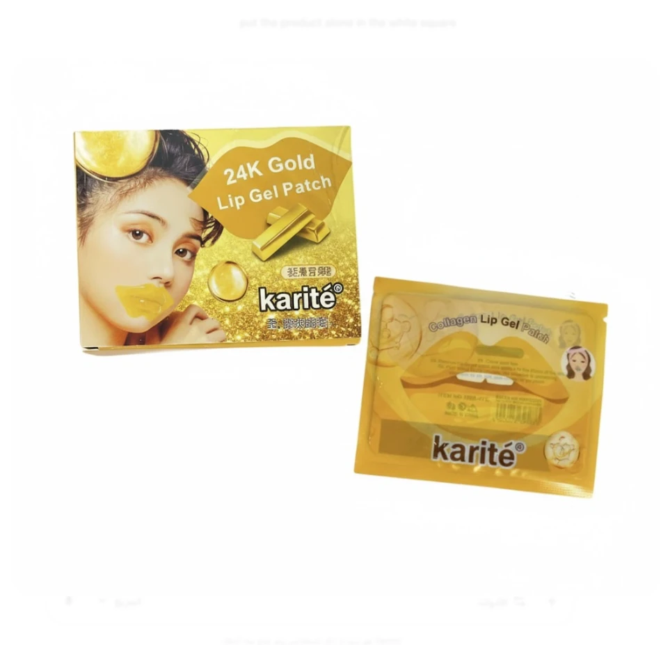 Karite 24K Gold Lip Gel Patch - 1sheet