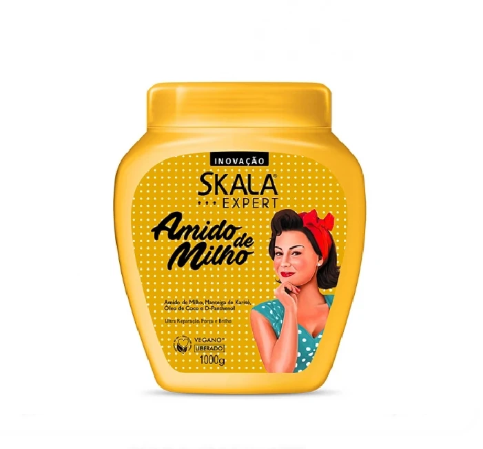 Skala Expert Amido de Milho (Corn Starch) 2-in-1 Hair Cream