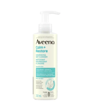 Aveeno Calm + Restore Nourishing Oat Cleanser - 200ml