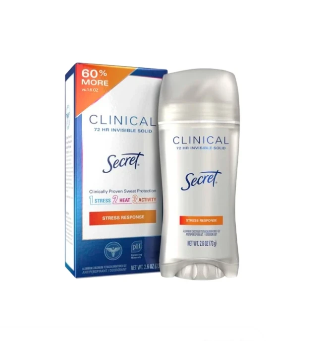 Secret Clinical 72HR Invisible Solid – Stress Response